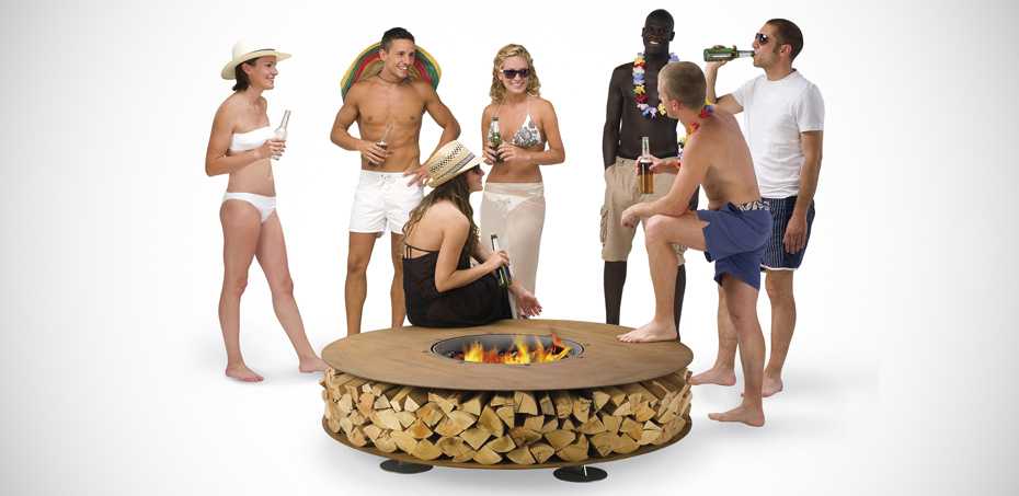 AK47 outdoor fire pits