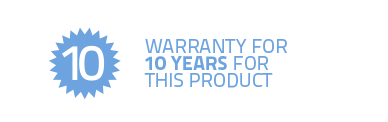 warranty 10 years 